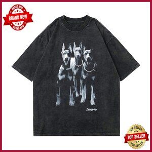 Oversized Cotton Graphic Tee Streetwear Vintage Y2K Unisex T-Shirt